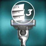 Бритва мужская Gillette Mach3 3 лезвия, со сменными кассетами, 12 шт — фото 2