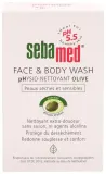 Sebamed Wash - Нежный очищающий эмульсия для лица и тела с оливковым маслом, 200 мл — фото 3