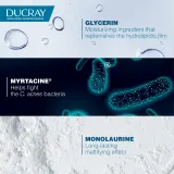Ducray Keracnyl Foaming gel - Пенящийся гель для умывания жирной кожи с проблемами акне — фото 5