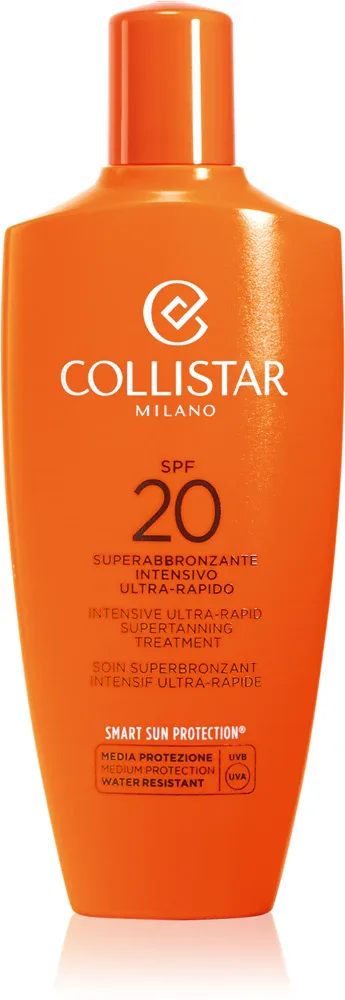 Collistar Special Perfect Tan Intensive Ultra-Rapid Supertanning Treatment - Средство для ускорения и продления загара SPF 20, 200 мл