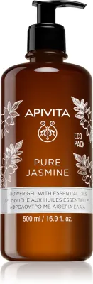 Apivita Pure Jasmine Shower Gel - Увлажняющий гель для душа с эфирными маслами