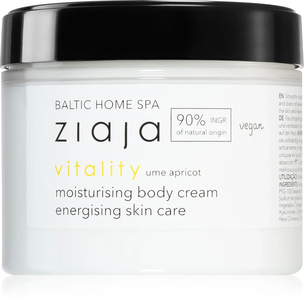 Ziaja Baltic Home Spa Wellness Vitality - Увлажняющий крем для тела, 300 мл