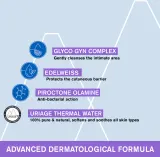 Uriage Gyn-Phy Gyn-8 Soothing Cleansing Gel Intimate Hygiene - Гель для интимной гигиены для раздраженной кожи, 100 мл — фото 6