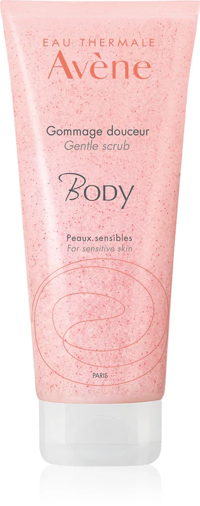Avene Body Gentle Scrub - Очищающий пилинг для чувствительной кожи, 200 мл