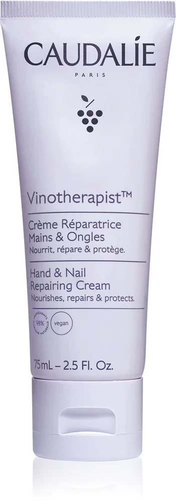 Caudalie Vinotherapist - Крем увлажняющий для рук и ногтей, 75 мл