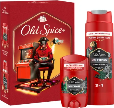 Old Spice Wolfthorn Gamer - Подарочный набор для мужчин