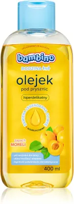 Bambino Family Shower Oil Apricot - Детский крем Apricot, 400 мл