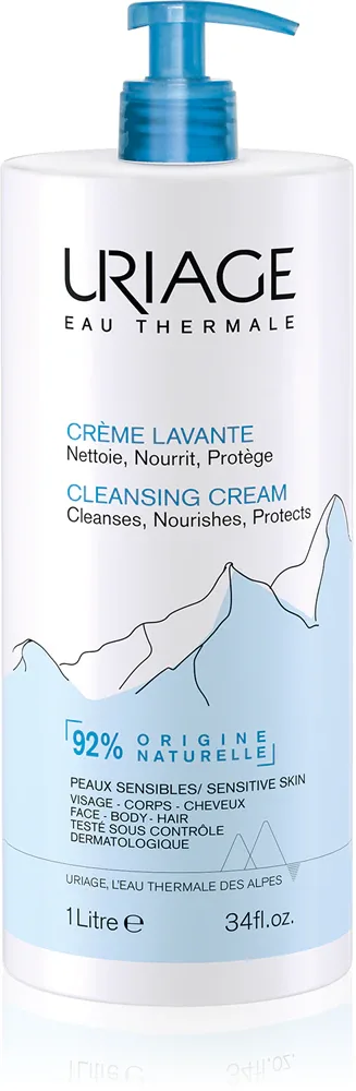 Uriage Hygiene Cleansing Cream - Очищающий питательный крем для тела и лица