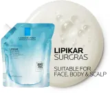 La Roche-Posay Lipikar Surgras - Крем для душа для сухой и очень сухой кожи, 400 мл — фото 4