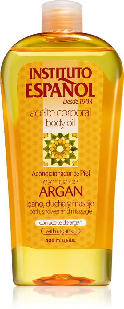 Instituto Español Agran - Масло для тела Instituto Espanol Agran с аргановым маслом, для ванны, душа и массажа, 400 мл, 400 мл