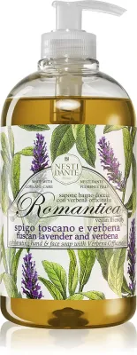 Nesti Dante Romantica Wild Tuscan Lavender and Verbena - Нежное жидкое мыло для рук, 500 мл