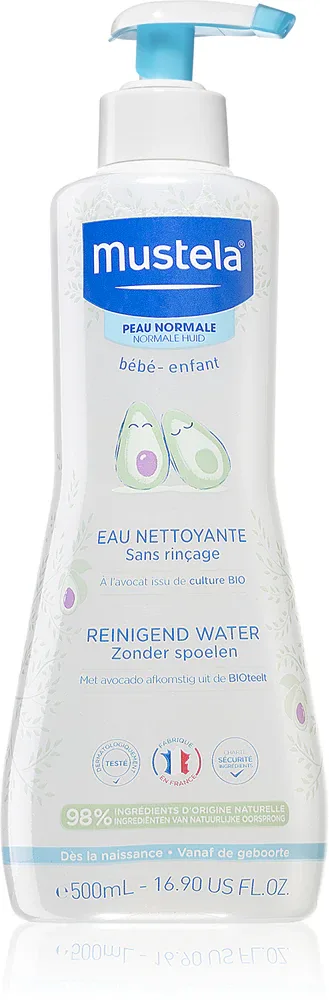 Mustela Bebe PhysiObebe - очищающая вода для детей с рождения