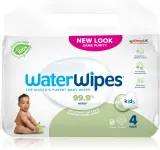 WaterWipes Baby Wipes Soapberry 4 Pack - Нежные увлажняющие салфетки для детей, 4 шт — фото 1