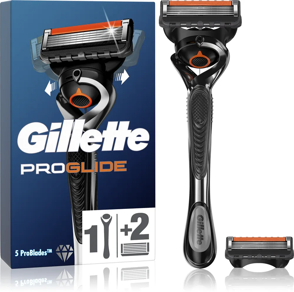 Gillette ProGlide - Бритва + сменные лезвия, 2 шт
