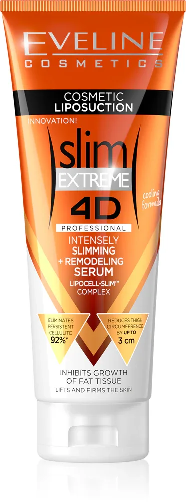 Крем для тела Eveline Cosmetics Slim Extreme моделирующий, для всех типов кожи, 250 мл