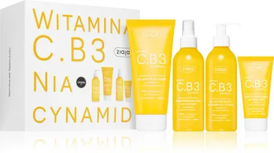 Ziaja Vitamin C.B3 Niacinamide - Подарочный набор для лица и тела