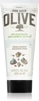 Korres Pure Greek Olive & Sea Salt - Легкое молочко для тела, 200 мл