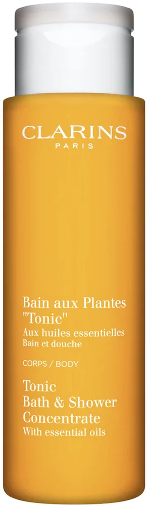 Clarins Tonic Bath & Shower Concentrate - Гель для душа с эфирными маслами, 200 мл