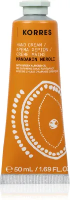 Korres Mandarin Neroli - Крем увлажняющий для рук с маслом миндаля, 50 мл
