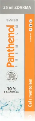 Swiss Panthenol 10% PREMIUM - Охлаждающий гель после загара, 125 мл