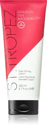 St.Tropez Gradual Tan Daily Firming Lotion Watermelon - Самозагарное молоко для тела для постепенного загара, 200 мл
