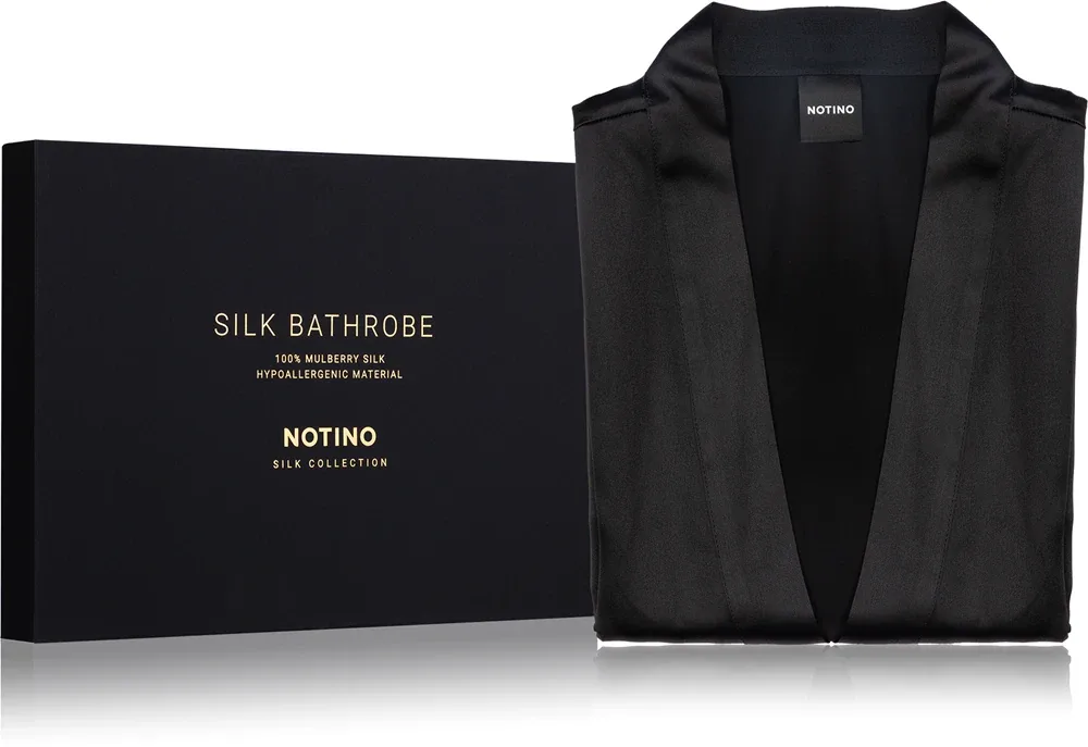 Notino Silk Collection Silk Bathrobe - Шелковый халат, 1 шт