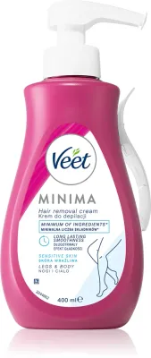 Veet Minima Sensitive Skin - Крем для депиляции для чувствительной кожи