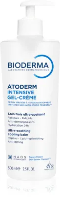 Bioderma Atoderm Intensive Gel-Cream - Крем для тела для сухой и атопической кожи, 500 мл