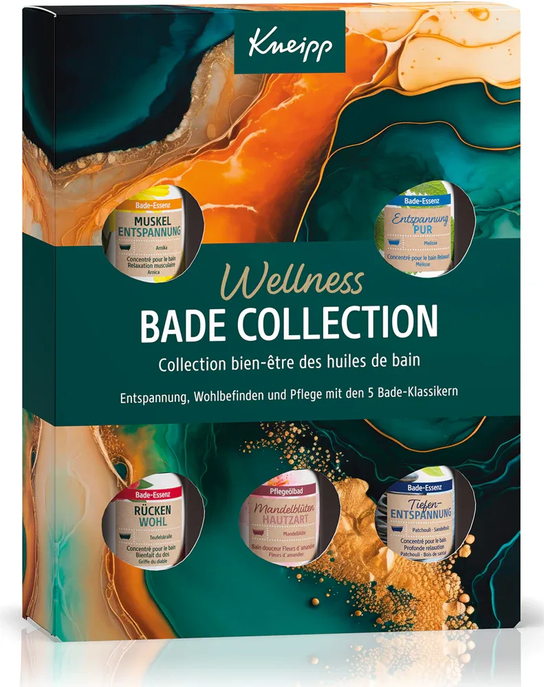 Kneipp Wellness Bath Oil Collection - Подарочный набор для ванны, 5 мл