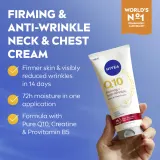 Крем NIVEA Q10 Firming Anti-Wrinkle для шеи и декольте, с коэнзимом Q10, 200 мл — фото 2
