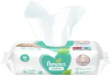 Pampers Sensitive - Увлажняющие очищающие салфетки для детей с чувствительной кожей, 15 шт — фото 2