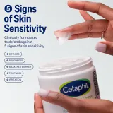 Cetaphil Moisturizing Cream - Увлажняющий крем для сухой и чувствительной кожи, 453 г — фото 3
