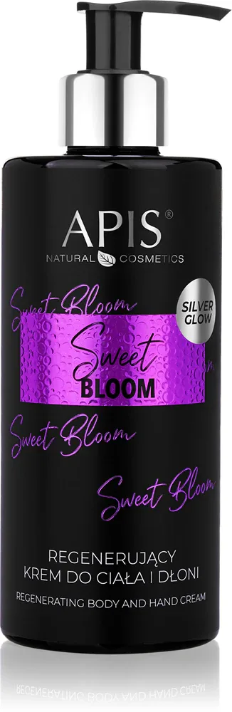 Apis Natural Cosmetics Sweet Bloom - Крем для восстановления кожи рук и тела, 300 мл