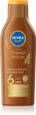 NIVEA SUN Tropical Bronze - Молочко для загара SPF 6, 200 мл