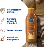 NIVEA SUN Tropical Bronze - Молочко для загара SPF 6, 200 мл — фото 2