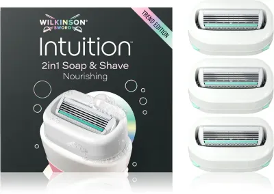 Wilkinson Sword Intuition 2in1 Shea Butter - Запасные лезвия, 3 шт