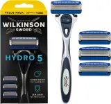 Wilkinson Sword Hydro5 - Бритва + запасные головки 4 шт — фото 2