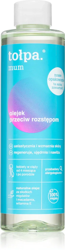 Tołpa Dermo Body Mum - Масло против растяжек для тела, 200 мл