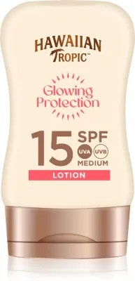 Hawaiian Tropic Glowing Protection Mini - Солнцезащитный крем SPF 15, 100 мл