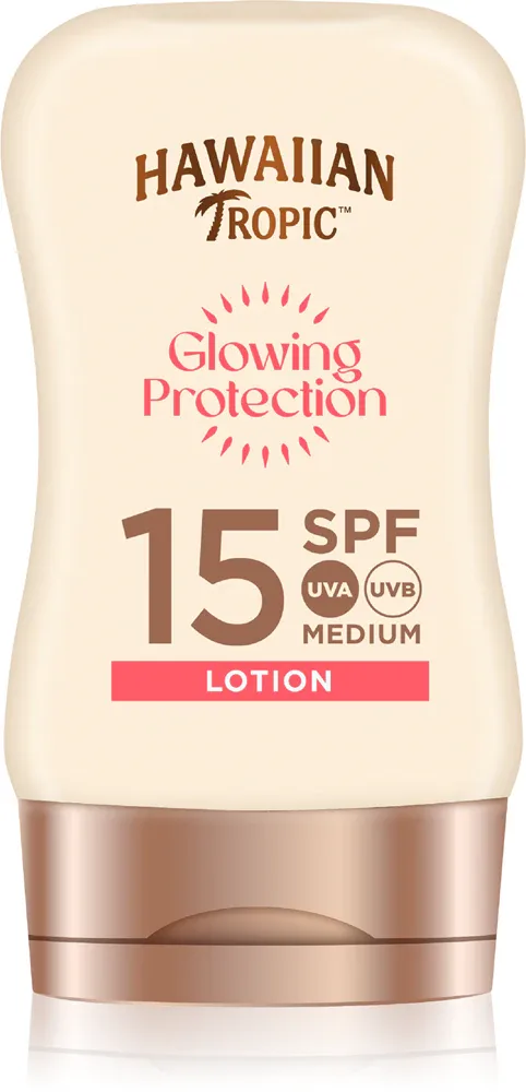 Hawaiian Tropic Glowing Protection Mini - Солнцезащитный крем SPF 15, 100 мл