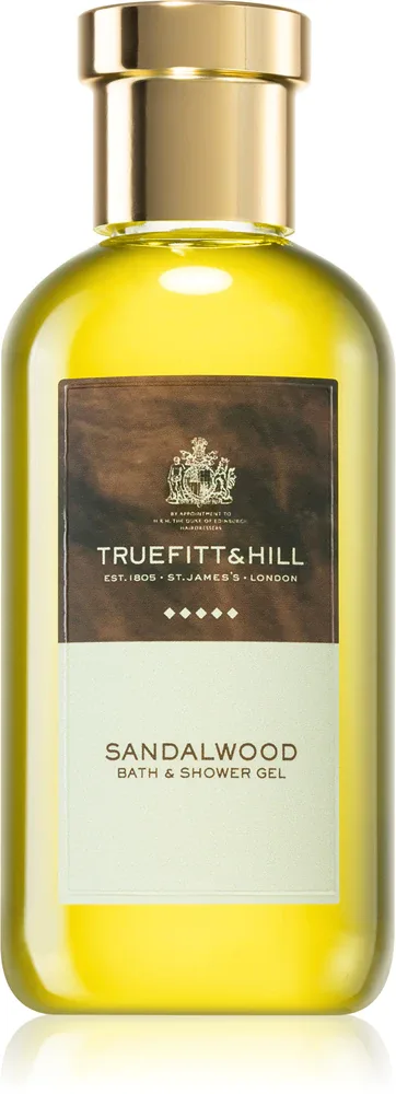 Truefitt & Hill Sandalwood - Энергетический гель для душа, 200 мл