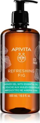 Apivita Refreshing Fig Shower Gel - Освежающий гель для душа с эфирными маслами