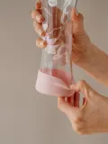 Бутылка для воды Equa Glass стеклянная, с силиконовой накладкой, 550 мл — фото 3