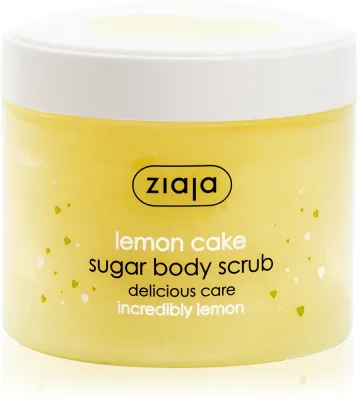 Ziaja Lemon Cake - Карамельный сахарный пилинг, 300 мл