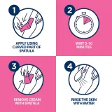 Veet Minima Dry Skin - Увлажняющий крем для депиляции для сухой кожи, 400 мл — фото 3
