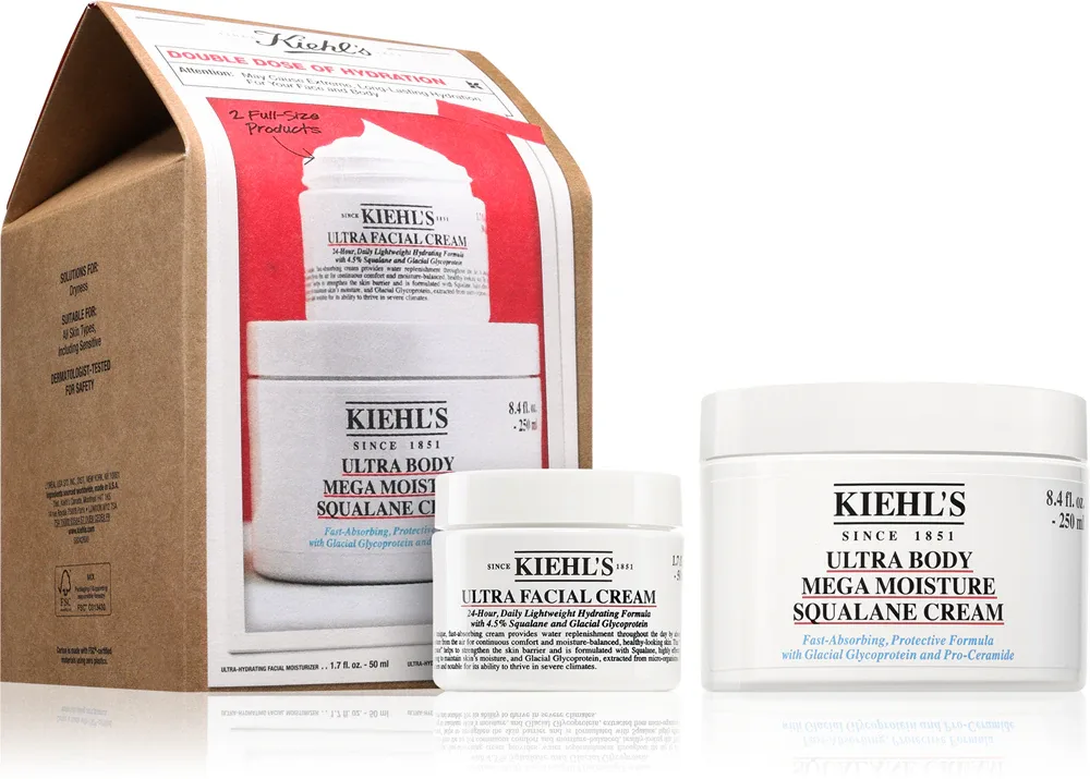 Kiehl's Ultra Facial Cream - Подарочный набор для женщин
