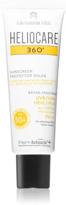 Heliocare 360 Mineral Fluid - Минеральный крем для загара SPF 50+, 50 мл