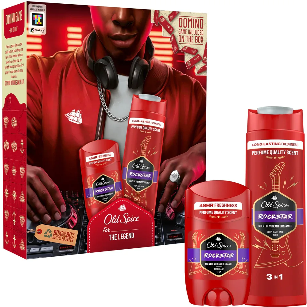 Old Spice RockStar For The Legend - Подарочный набор для мужчин