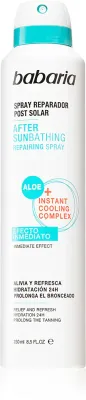 Babaria After Sunbathing Repairing Spray - Спрей после загара с охлаждающим эффектом, 250 мл