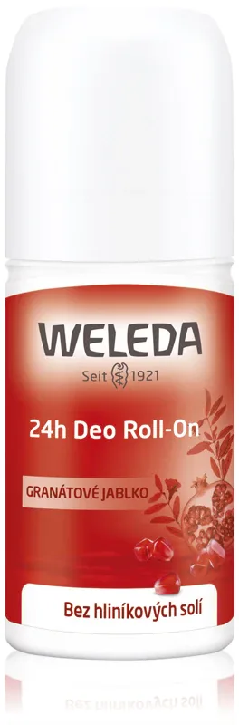 Weleda Pomegranate - Дезодорант ролл-он без соли алюминия 24 часа, 50 мл